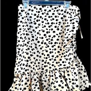 Flamingo Dancer Style Skirt from Maeve of Anthropology LP lLined Elastic Waist